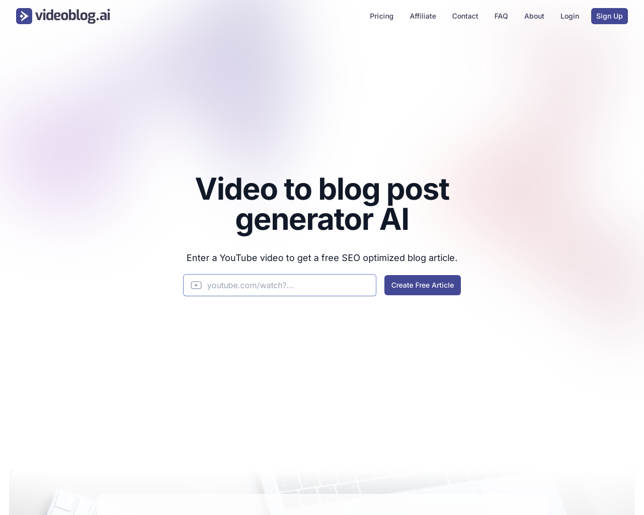 Video Blog AI