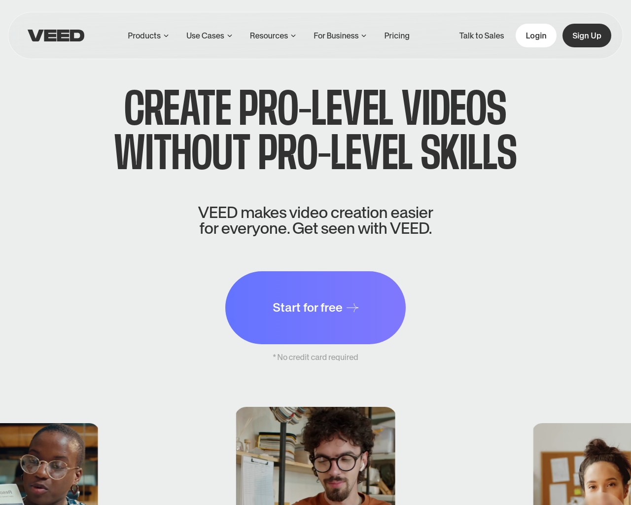 VEED.IO AI Video Editor