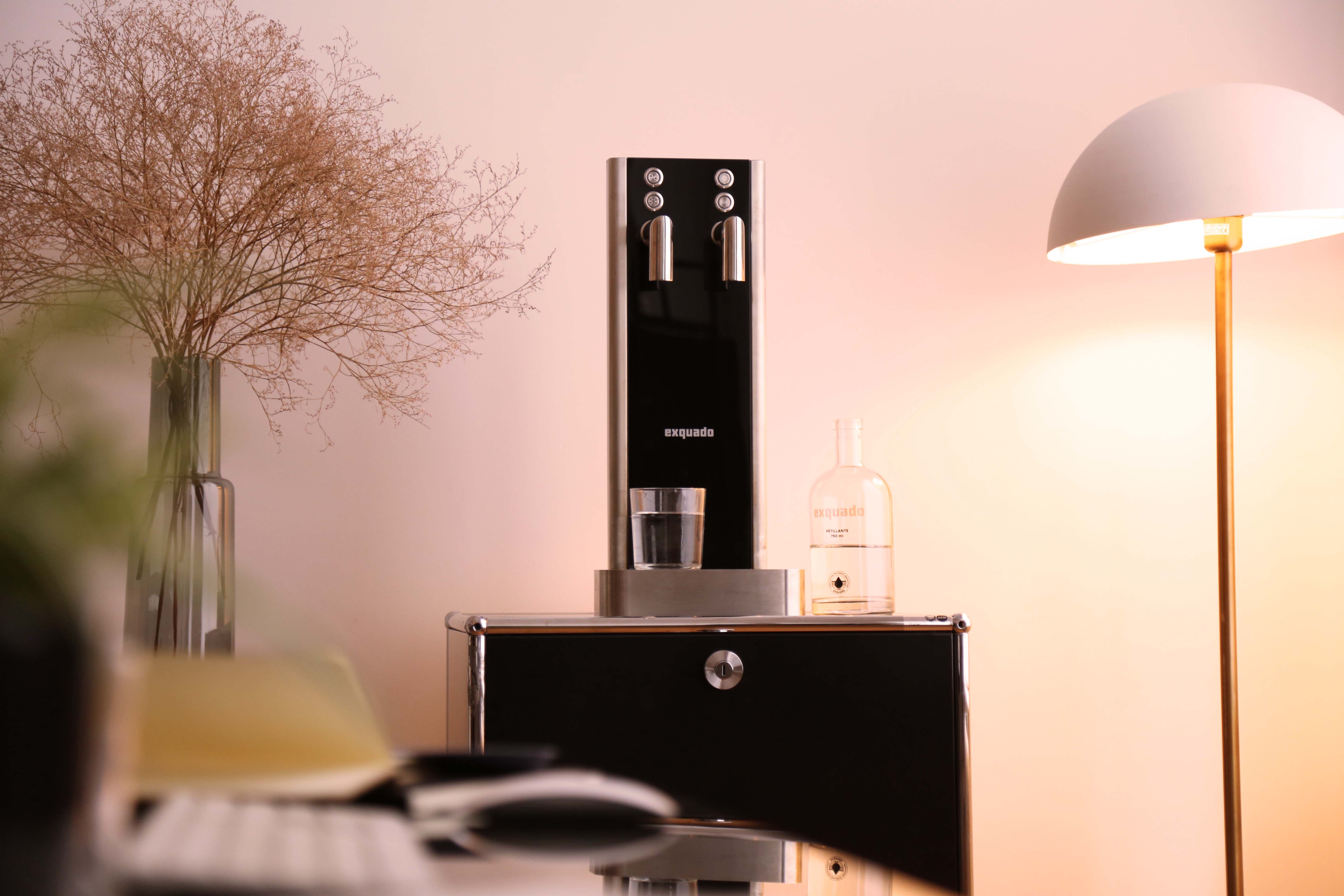 Robinet filtrant Exquado pour cuisine d'entreprise et bureaux